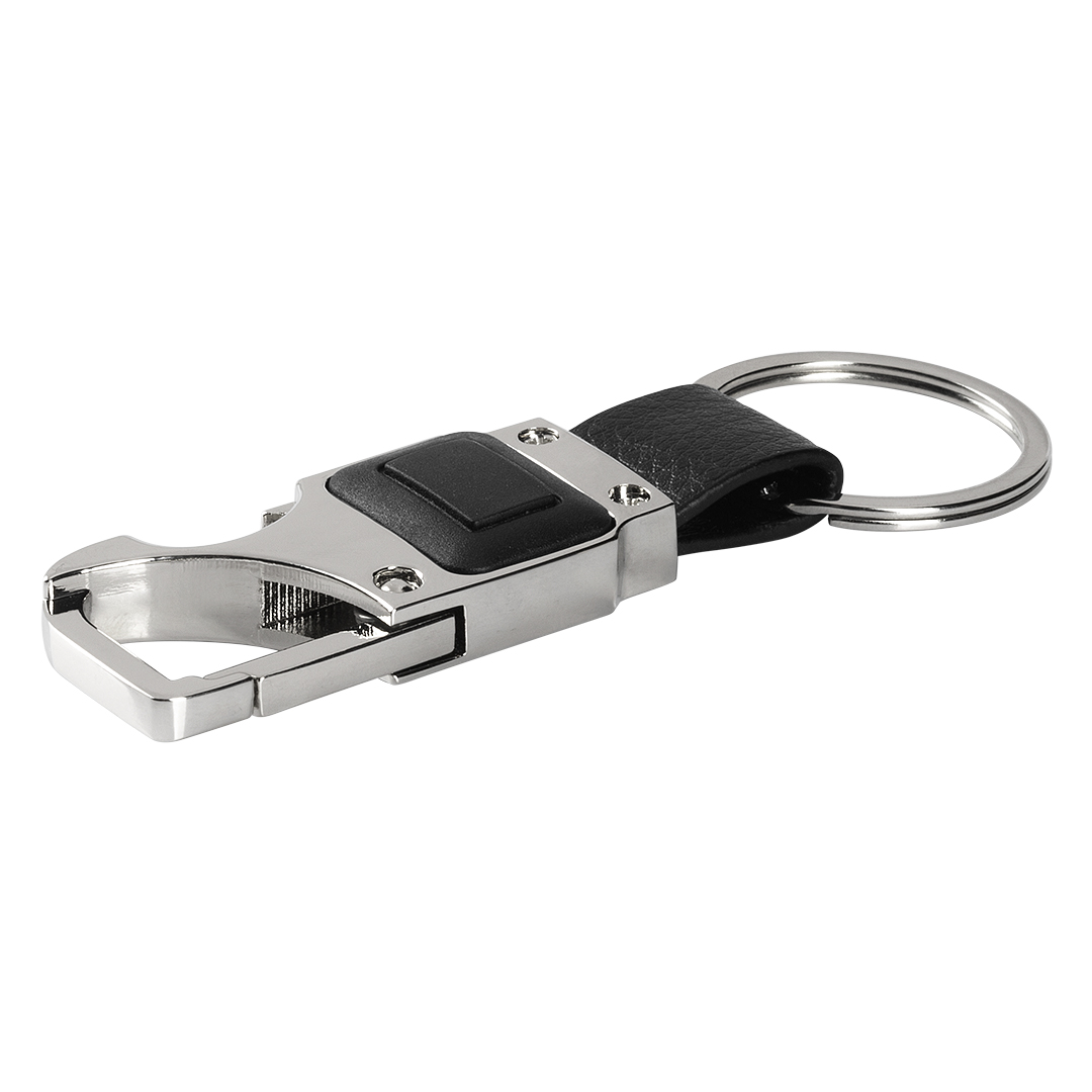 Metalni privezak za ključeve, 4 u 1